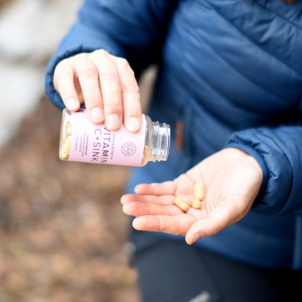 VITAMIN C 500, SINK & CHAGA Aarja Health