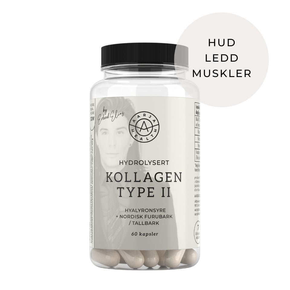 KOLLAGEN 2, HYALURONSYRE & FURUBARK Aarja Health