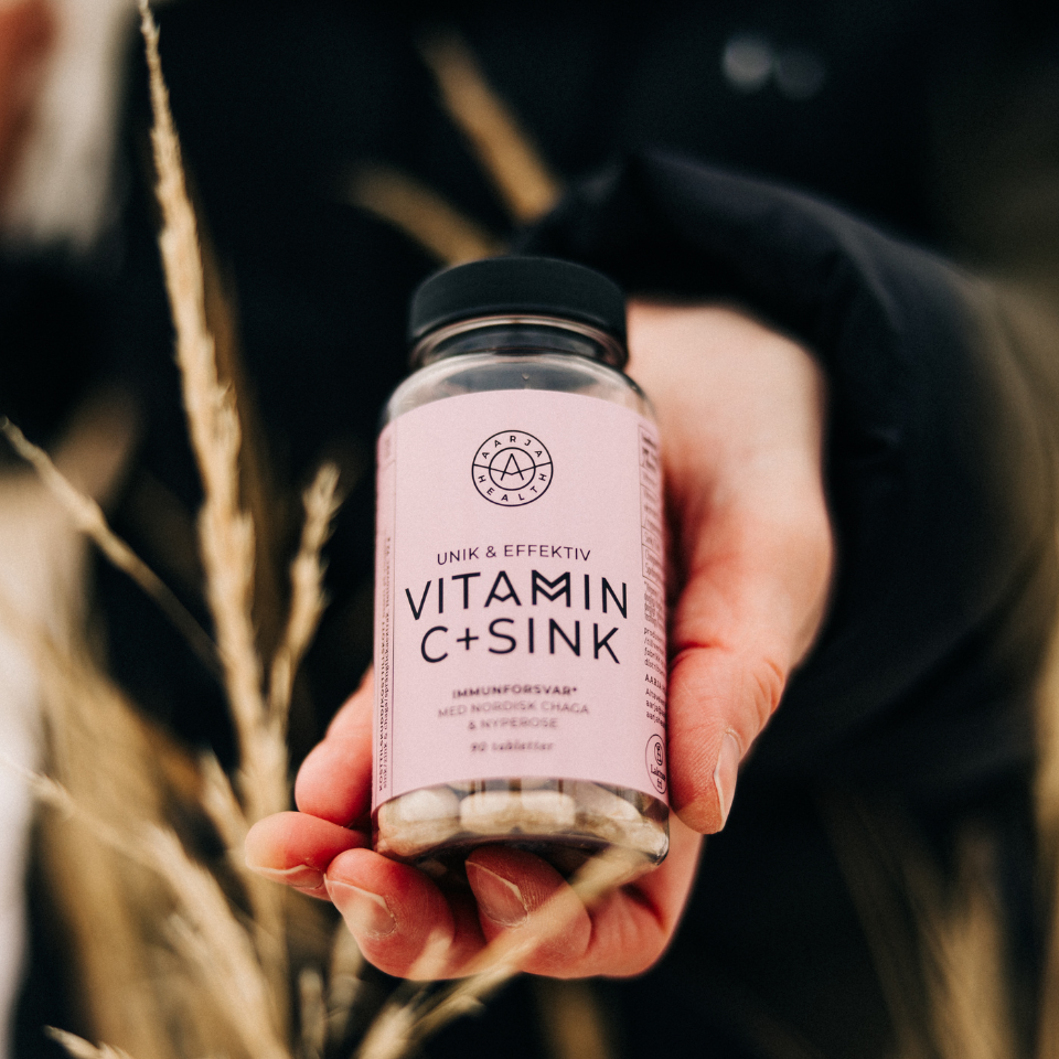 VITAMIN C 500, SINK & CHAGA Aarja Health