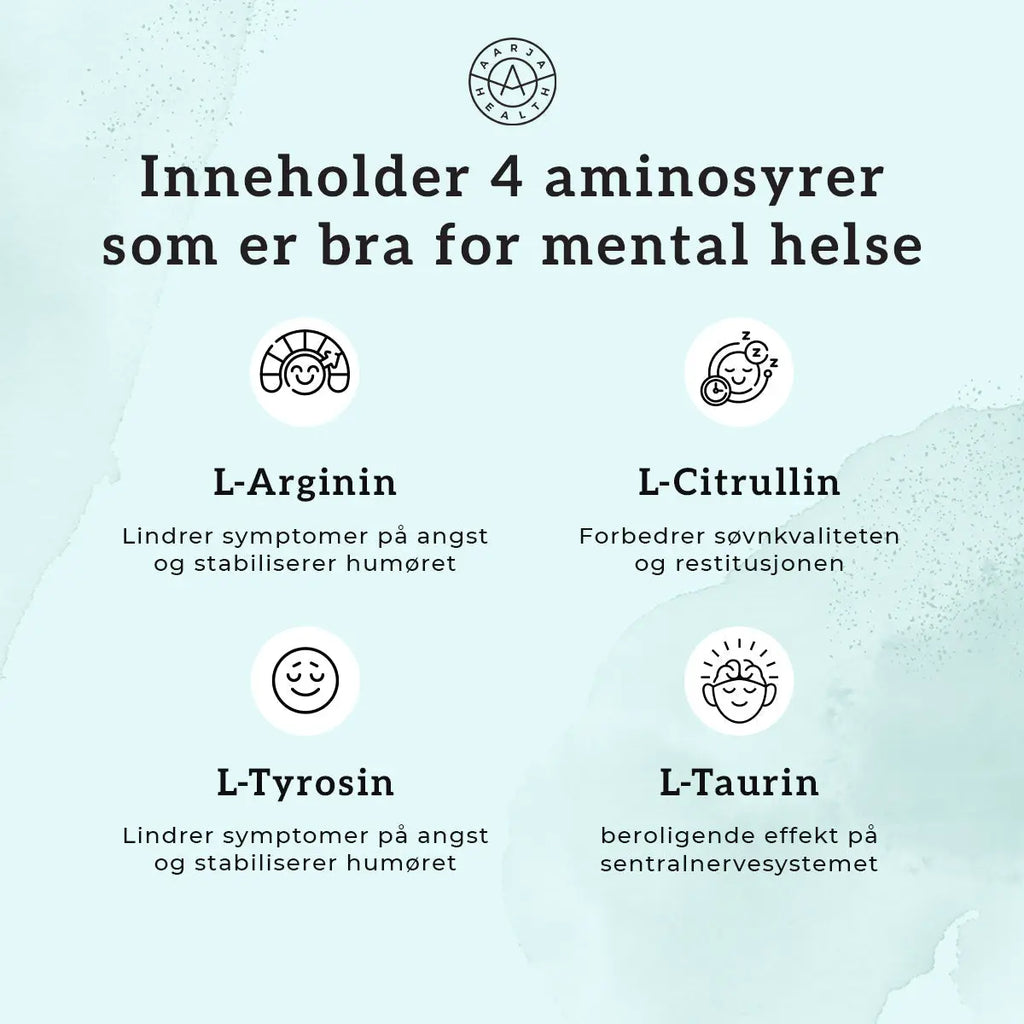 MULTIVITAMIN MED MINERALER OG AMINOSYRER Aarja Health Norway