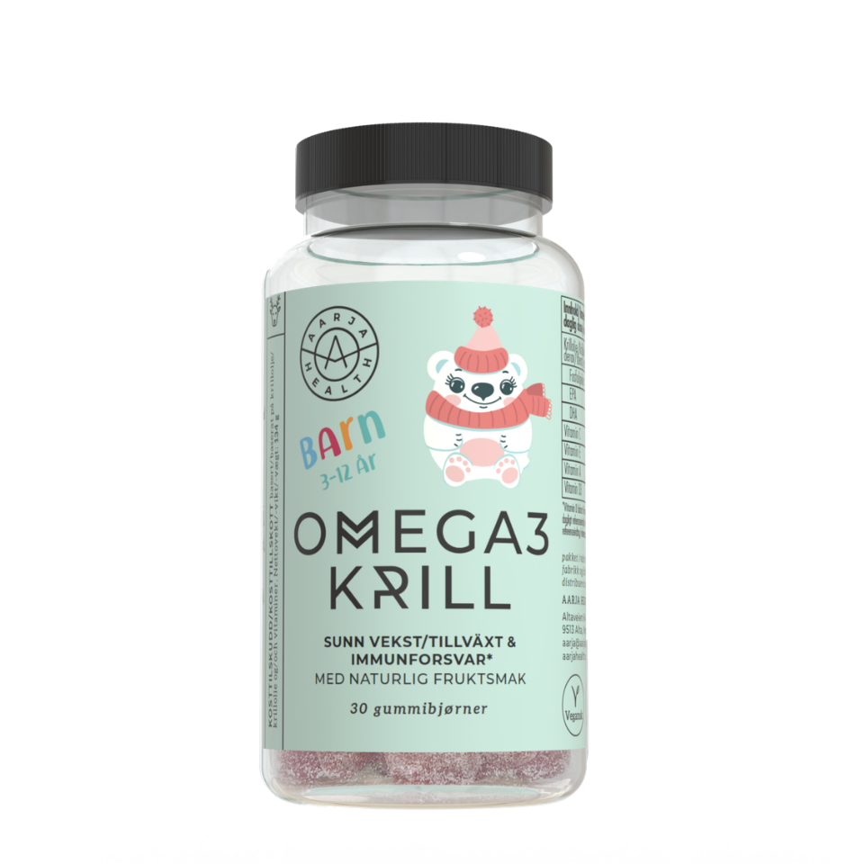 MULTI OMEGA-3 FOR BARN MED VITAMIN A, C, D, E Aarja Health