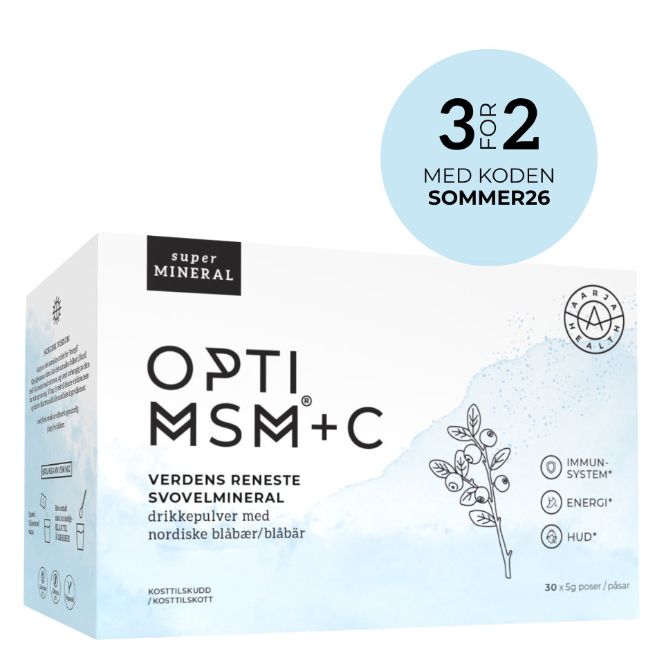 OPTIMSM®, VITAMIN C MED BLÅBÆR Aarja Health