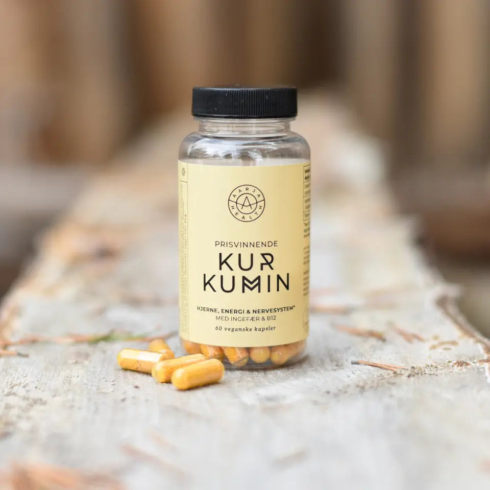 KURKUMIN, INGEFÆR & B12 Aarja Health