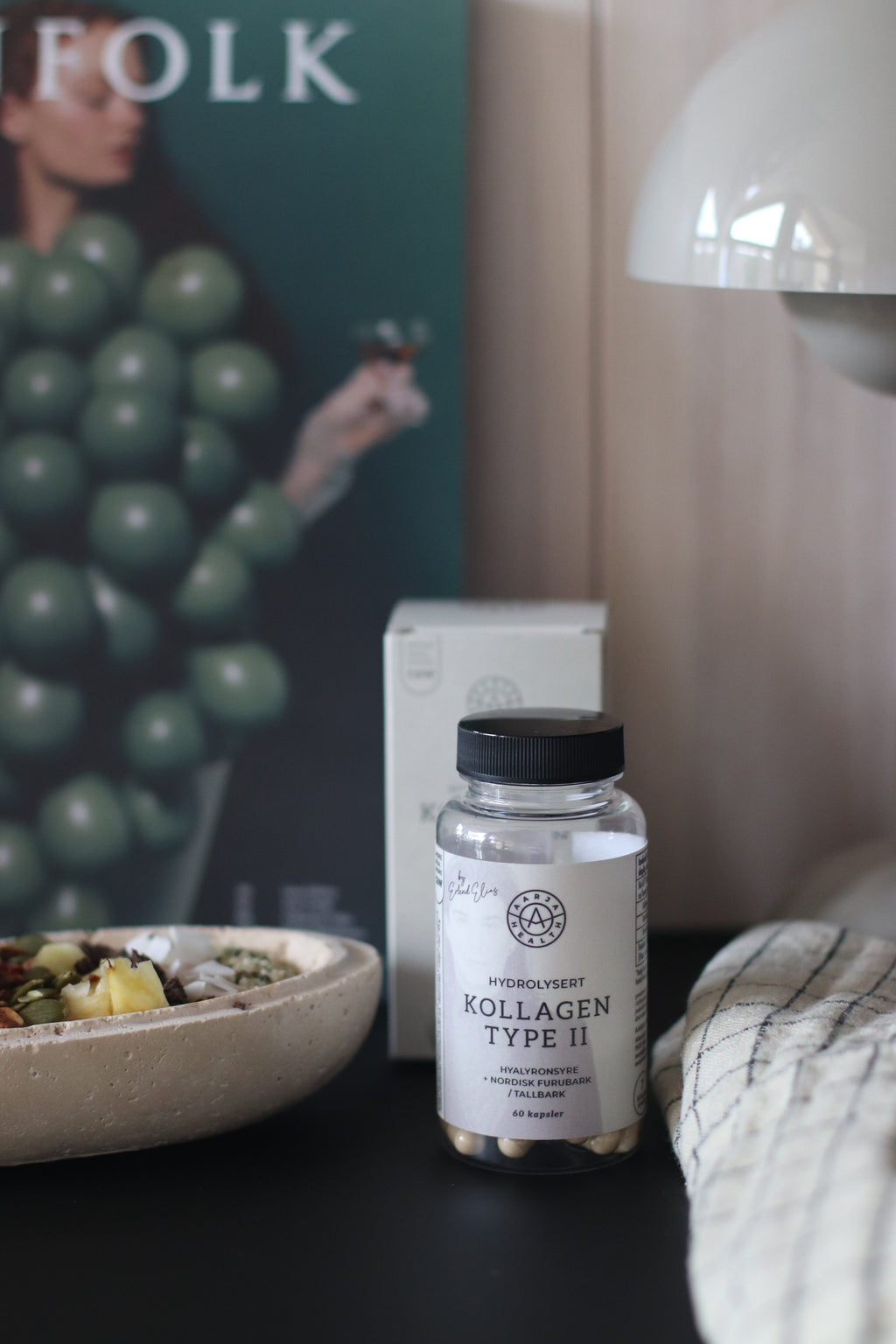 KOLLAGEN 2, HYALURONSYRE OG FURUBARK Aarja Health