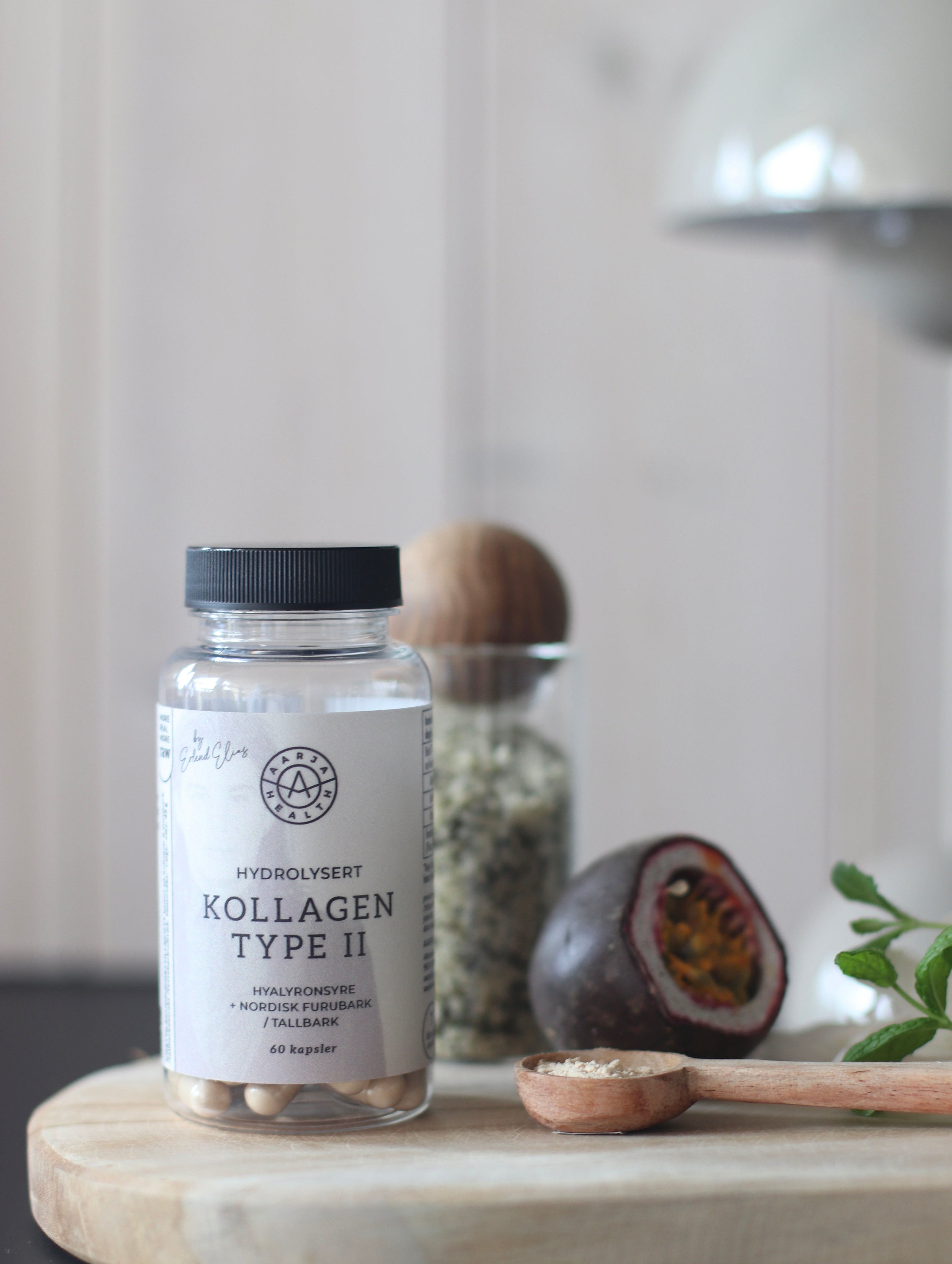 KOLLAGEN 2, HYALURONSYRE OG FURUBARK Aarja Health