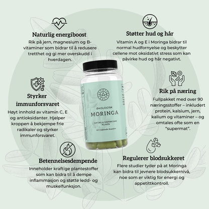 MORINGA - NATURENS MULTIVITAMIN Aarja Health Norge