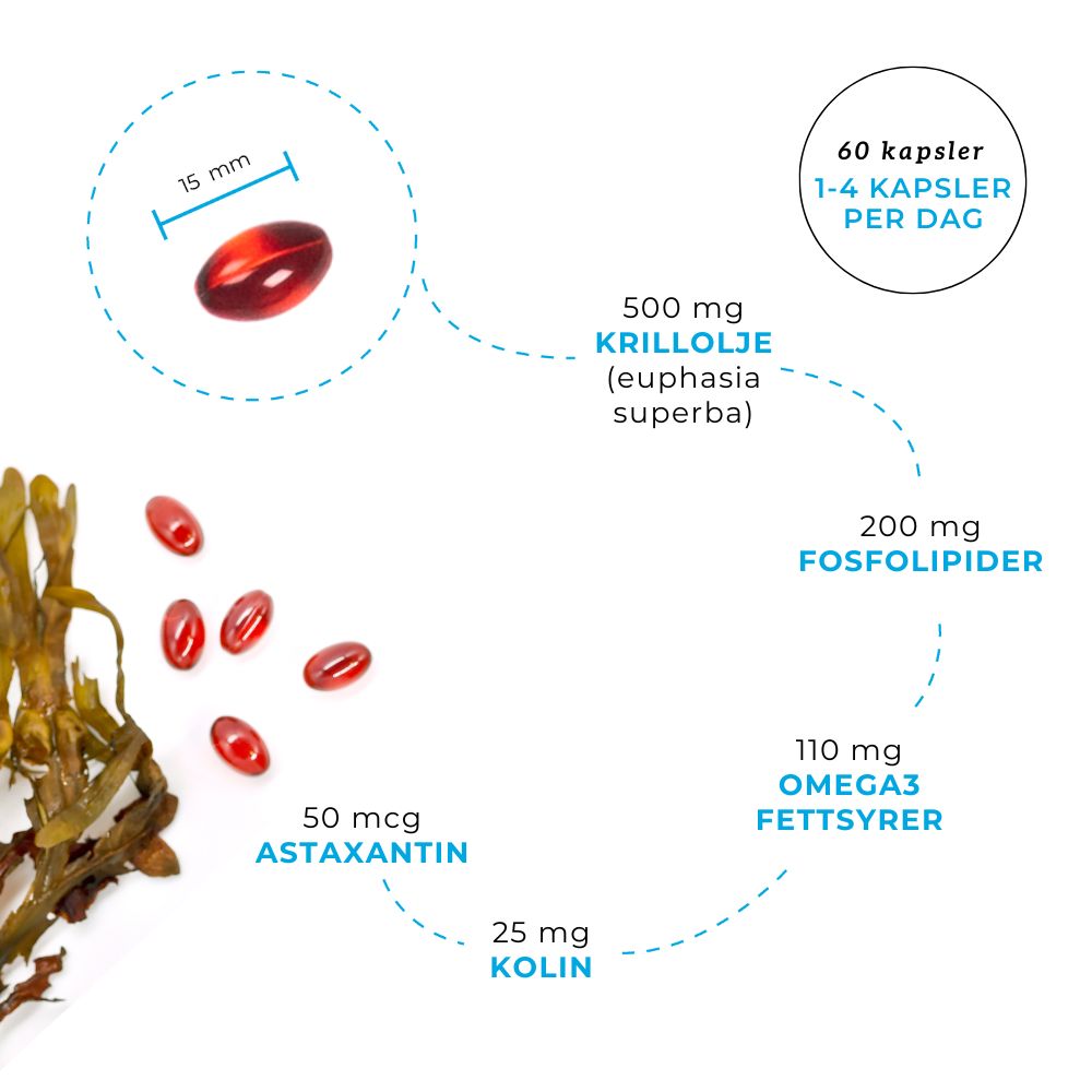 OMEGA3 KRILL + KOLIN + ASTAXANTHIN