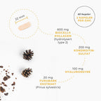 KOLLAGEN 2, HYALURONSYRE & FURUBARK Aarja Health