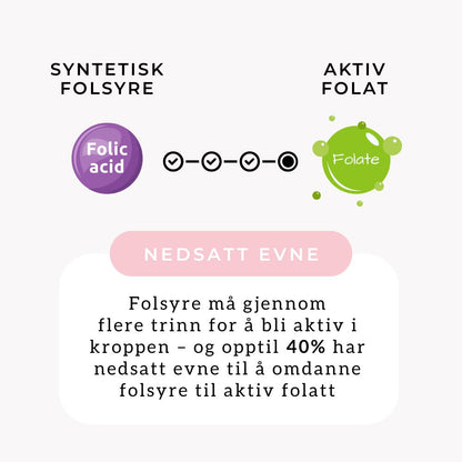 NATURLIG B12, B9 (FOLAT) & TYTTEBÆR
