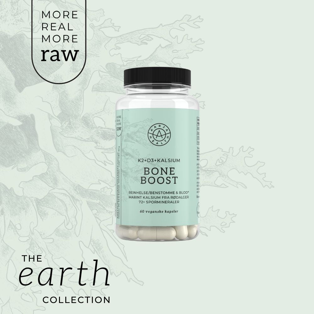 BONE BOOST (D3 OG K2 MED MARINT KALSIUM)