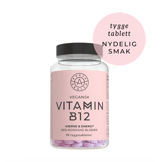 VITAMIN B12 med BLÅBÆR (hjerne & energi)