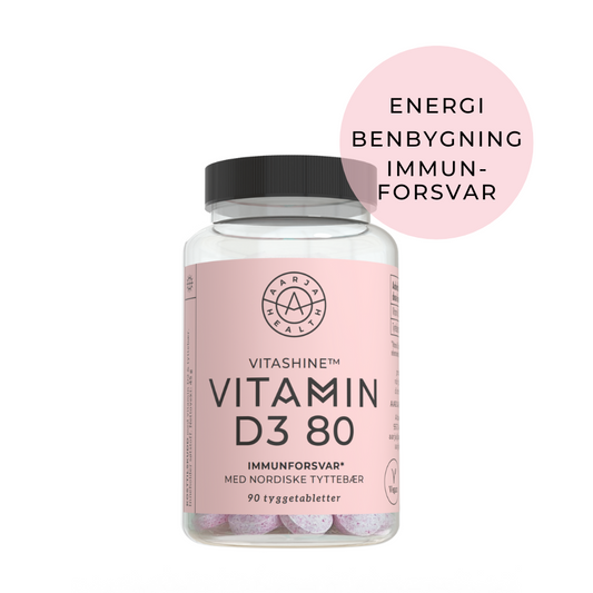 VITAMIN D3 + TYTTEBÆR (Vegan)