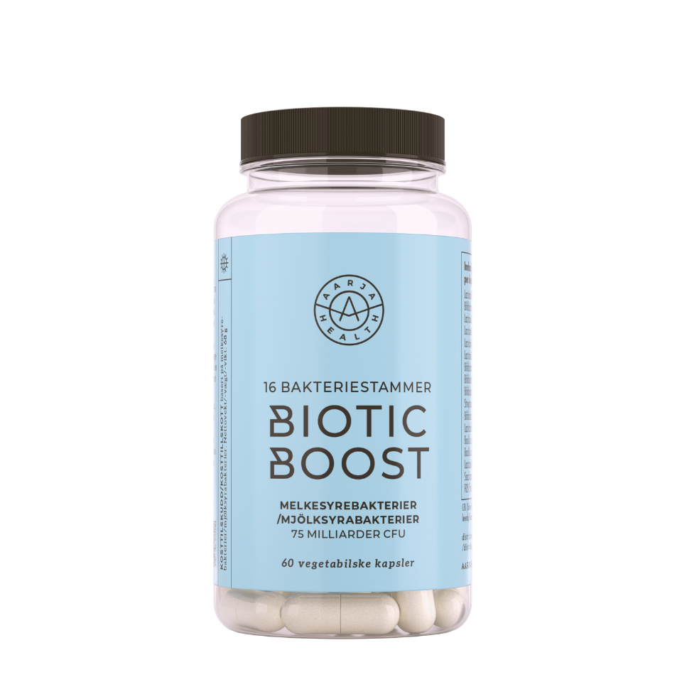 BIOTIC BOOST (Probiotika) Aarja Health Norge