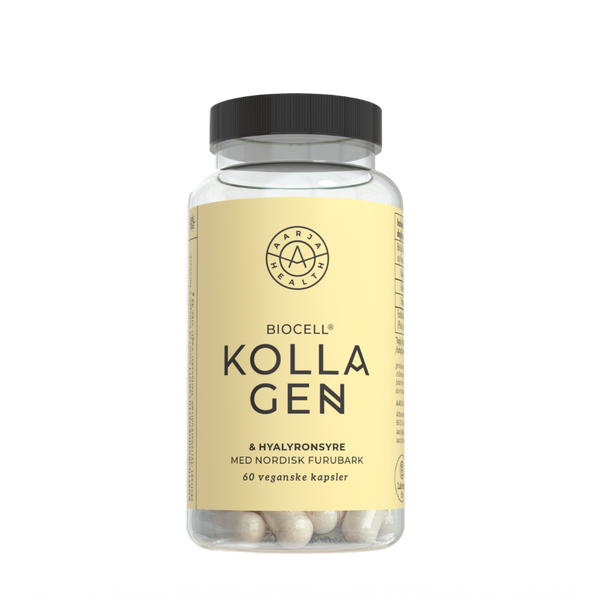 KOLLAGEN 2, HYALURONSYRE OG FURUBARK Aarja Health