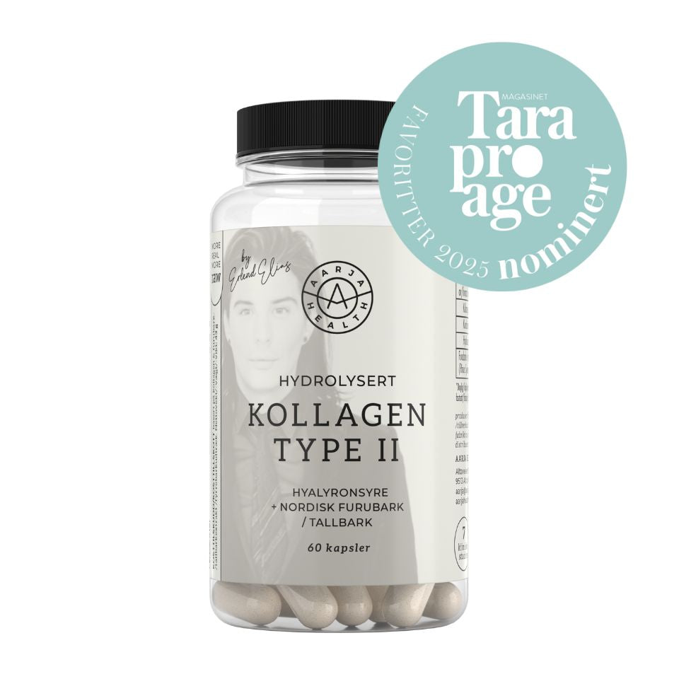 KOLLAGEN 2, HYALURONSYRE OG FURUBARK Aarja Health