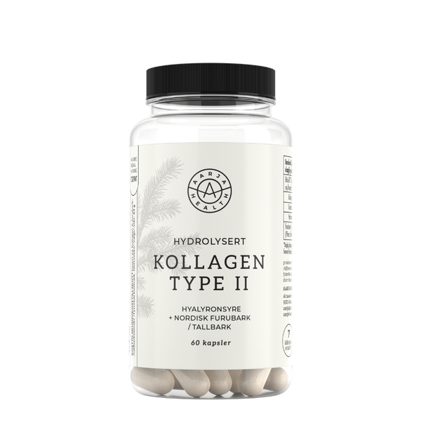 KOLLAGEN 2, HYALURONSYRE OG FURUBARK Aarja Health