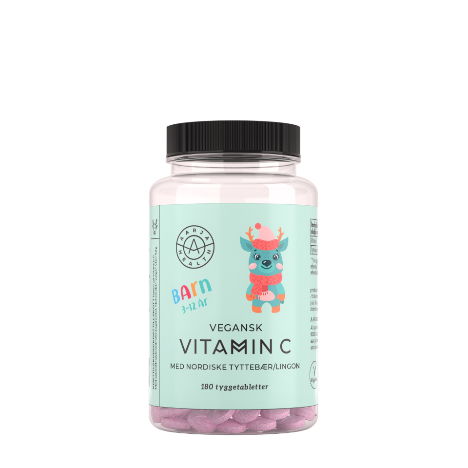 VITAMIN C MED TYTTEBÆR FOR BARN Aarjahealth