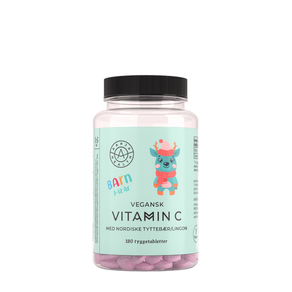 VITAMIN C MED TYTTEBÆR FOR BARN Aarjahealth