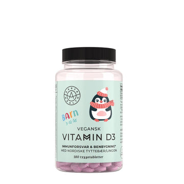 VITAMIN D3 & TYTTEBÆR FOR BARN Aarja Health