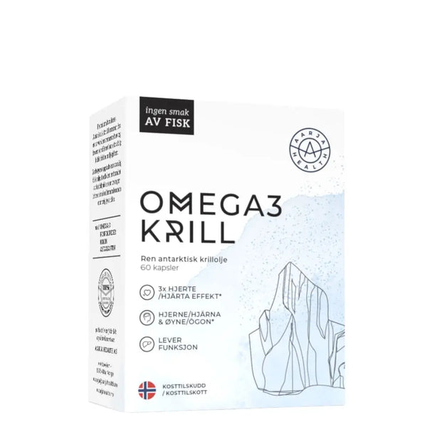 OMEGA3 KRILL,  KOLIN & ASTAXANTHIN Aarja Health®