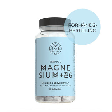 TRIPPEL MAGNESIUM MED SINK OG B6 Aarja Health