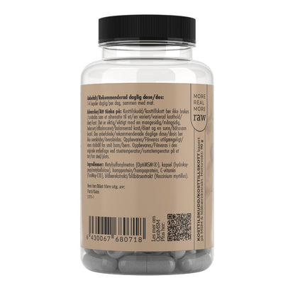 OPTIMSM®, C-VITAMIN & BLÅBÆR (kapsler) Aarja Health Norge