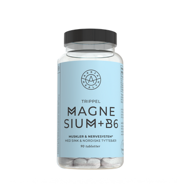 TRIPPEL MAGNESIUM MED SINK OG B6 Aarja Health