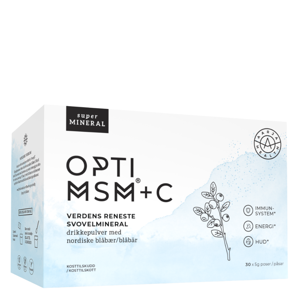 OPTIMSM®, VITAMIN C MED BLÅBÆR Aarja Health