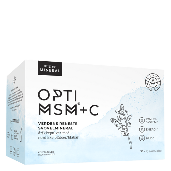 OPTIMSM®, VITAMIN C MED BLÅBÆR Aarja Health