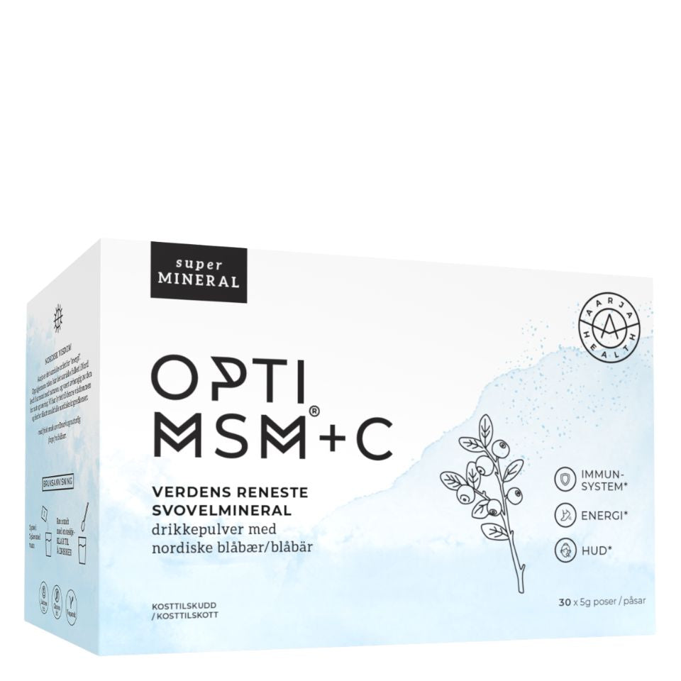 OPTIMSM®, Vitamin C with blueberry | Aarja Health Norge