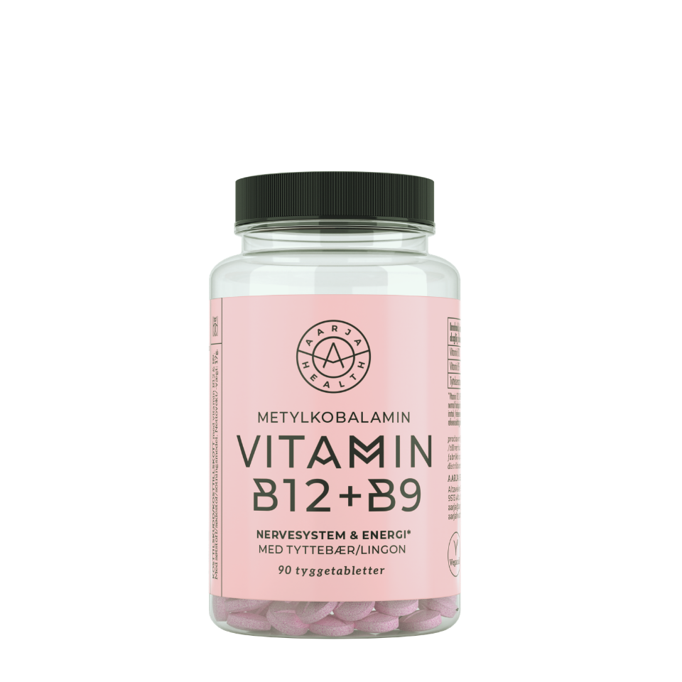 NATURLIG B12, B9 (FOLAT) OG TYTTEBÆR Aarja Health