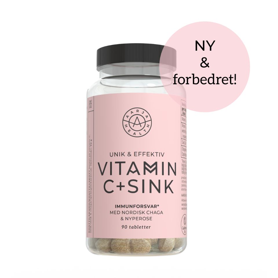 VITAMIN C 500 MED SINK OG CHAGA (BioActive Complex) Aarja Health