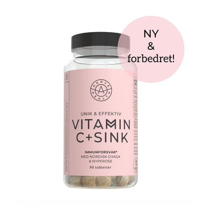 VITAMIN C 500 MED SINK OG CHAGA (BioActive Complex) Aarja Health