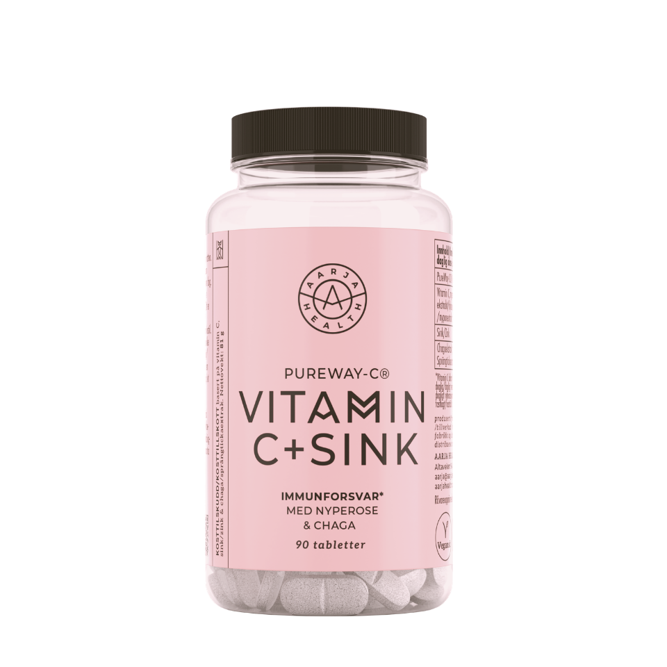 VITAMIN C 500 MED SINK OG CHAGA (BioActive Complex) Aarja Health