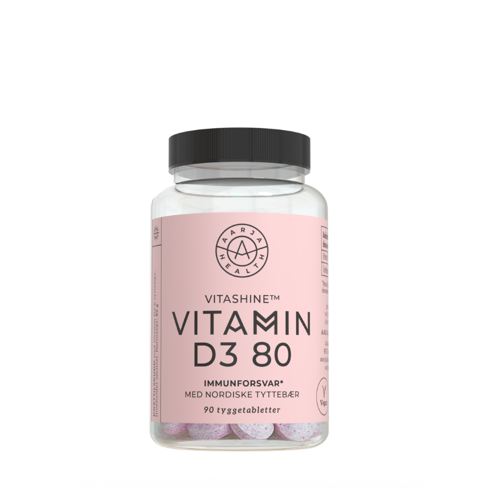 NATURLIG D3 MED TYTTEBÆR Aarja Health