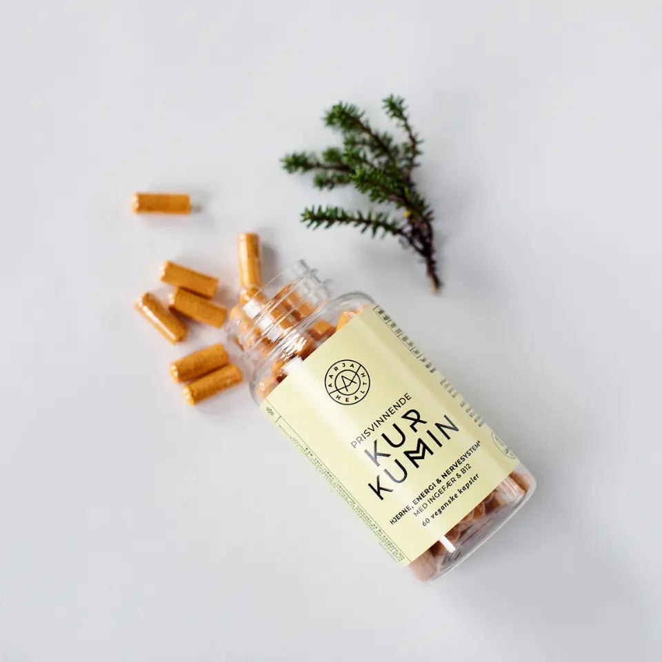 KURKUMIN, INGEFÆR & B12 Aarja Health
