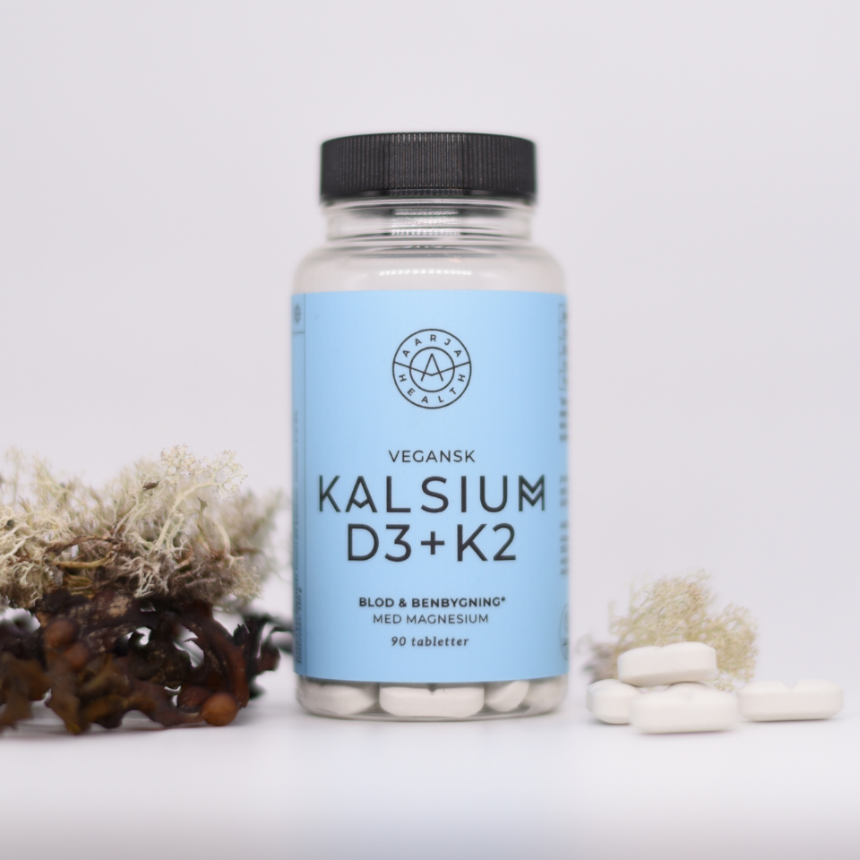 Vegansk kalsium D3 + K2