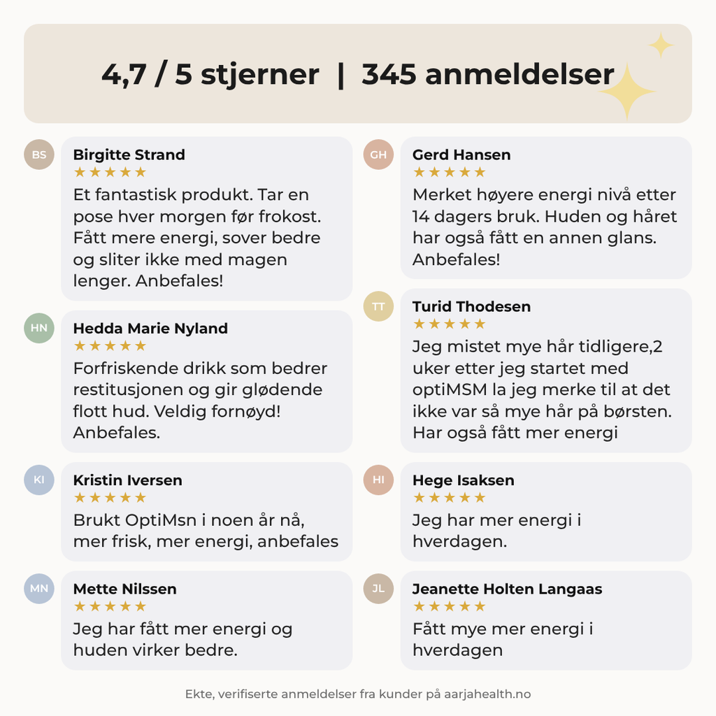 OPTIMSM®, VITAMIN C MED BLÅBÆR Aarja Health